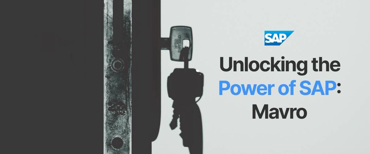 Unlocking the Power of SAP: Mavro's Innovative Integration Framework